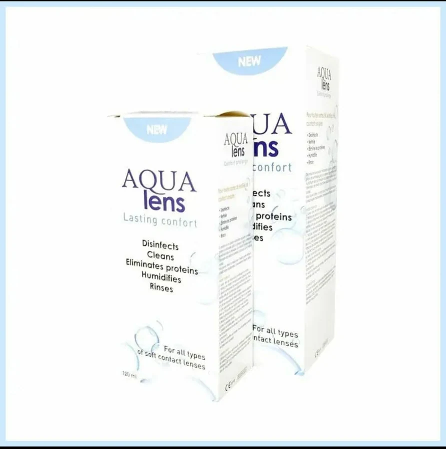 Emballage Aqua lens